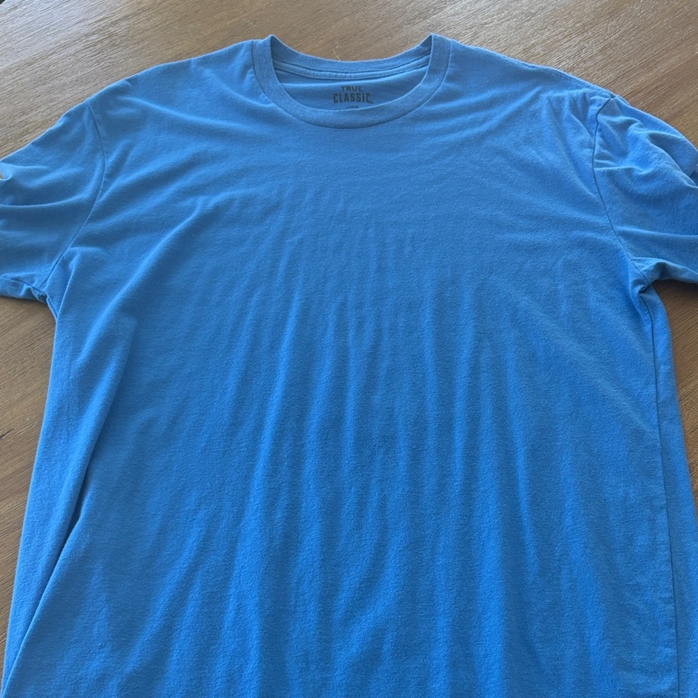 True Classic Sky Blue Short Sleeve Tee